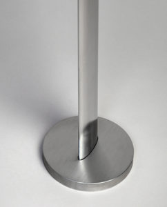 Konic spigot post fastening with cover by HDI Railing Systems